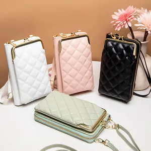 Hot Selling Korean Fashion Mobile Phone Bag 2024 Ladies Shoulder Bag Wholesale Simple Crossbody Bags For Women