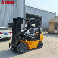 Chariot élévateur à essence/GPL XTMG 3,5t avec contrôle fluide pour service de quai de chargement, distribution de boissons et support en entrepôt
