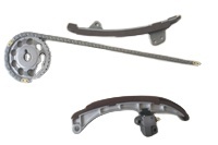 Kits de tendeurs de chaîne de distribution moteur OE TK-TY002 pour Toyota Yaris Starlet 4KE (1290CC) 4 cylindres 2006-2016 Pièces moteur d'origine