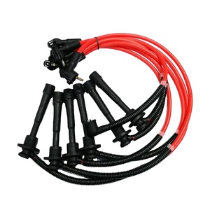 Kit de câble bougie d'allumage câble d'allumage 90919-21562 pour Toyota Mark <span class=keywords><strong>II</strong></span> Cresta Chaser GX90 Crown GS130 GS131 GS141 pour voiture - Product Image 1
