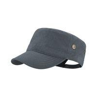 Casquette de sport réglable en coton pour hommes et femmes Logo brodé personnalisé Tissu sergé Style formel Vente en gros Casquette plate à la mode