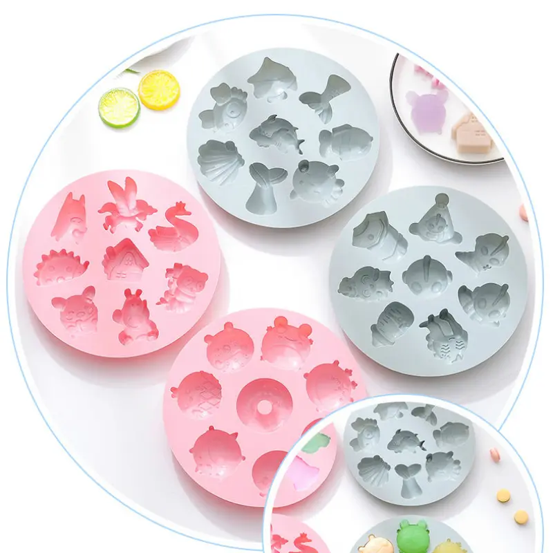 3D Concave Cake Silicone Mold Cake Decorating Tools Dessert Pan Bakeware Pastry Mold