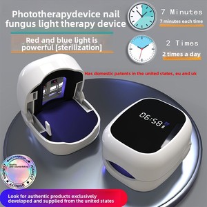 Appareil laser professionnel blanc/noir pour la réparation des ongles, traitement de l'onychomycose, nettoyage et soins des pieds - Product Image 2