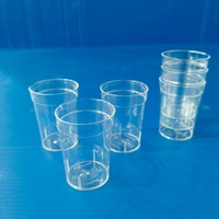 Gobelet en plastique jetable de 1,5 oz avec logo personnalisé, de qualité alimentaire, pour dégustation de yaourt lors de fêtes, idéal pour les essais de goût