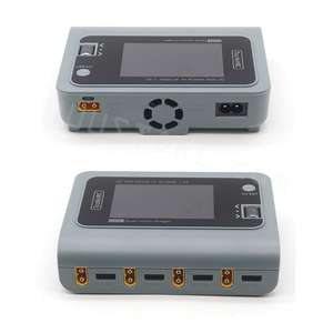 ToolkitRC Q4AC 4x50W 5A AC 100W 4 ports DC <span class=keywords><strong>chargeur</strong></span> XT60/XT30 métal plusieurs langues pour batterie <span class=keywords><strong>Lipo</strong></span> 1-4S - Product Image 1