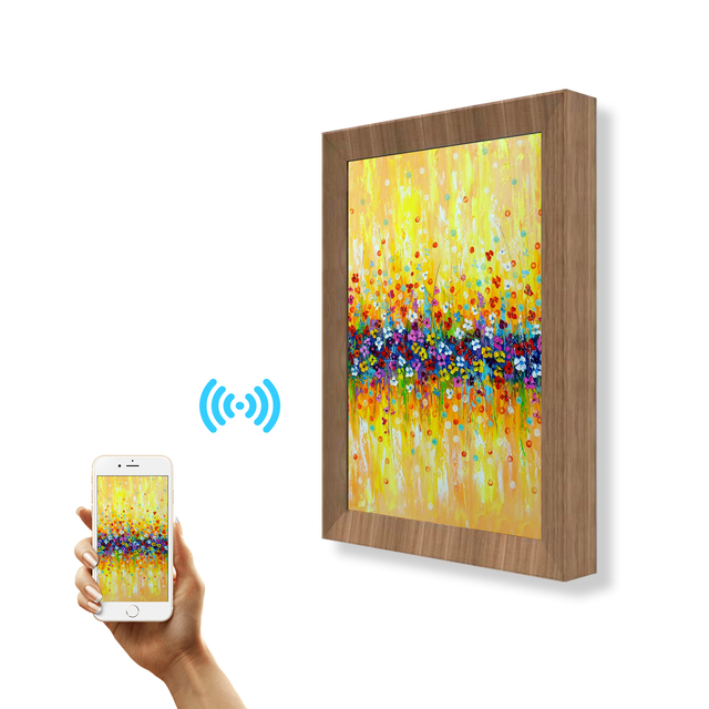 Home/Hall/Hotel Decoration NFT Digital Frame Advertising Player Video WiFi LCD Screen Android System Art Picture 4K Clock