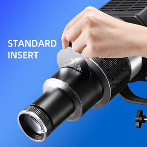 Cũng làm Bowens núi quang Snoot nhiếp ảnh ánh sáng hình nón Kit cho nhiếp ảnh Studio chiếu sáng phụ kiện - Product Image 4