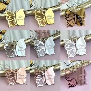 Bow acrylique décoration de gâteau gâteau topper je t'aime <span class=keywords><strong>maman</strong></span>/<span class=keywords><strong>joyeux</strong></span> <span class=keywords><strong>anniversaire</strong></span> coloré cupcakes cake topper - Product Image 6