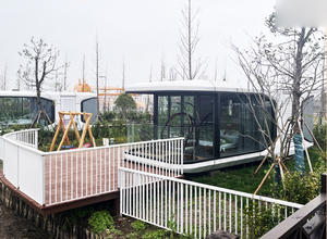 Contenedor de Envío Prefabricado de 40 pies, Casa Modular Ecológica, Oficina, Escuela, Edificios de Apartamentos, Paneles Sándwich, Taller - Product Image 4