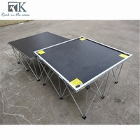 Scène de chœur portable rapide, événement mobile, plateforme de scène de 20 cm, 30 cm, 40 cm