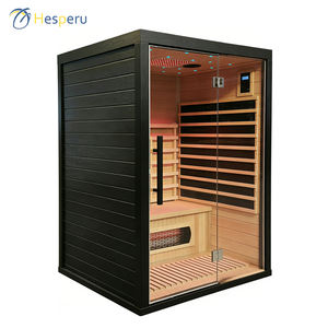 <span class=keywords><strong>Sauna</strong></span> sec infrarouge lointain pour 2 personnes en <span class=keywords><strong>bois</strong></span> massif pour usage domestique en intérieur - Product Image 3