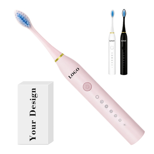 Brosse à dents électrique intelligente à poils souples OEM, 3 couleurs, machine de blanchiment des dents portable, brosse à dents professionnelle étanche pour la maison - Product Image 1