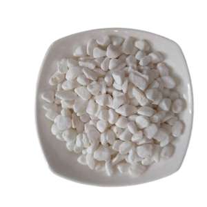 Galets blancs naturels très vendus pour l'aménagement paysager des jardins et des villas, pierres de rivière décoratives, galets lavés - Product Image 6