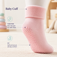 Chaussettes antidérapantes pour bébés et enfants en gros pour les détaillants de vêtements pour enfants et les programmes de nurserie avec développement de logo personnalisé