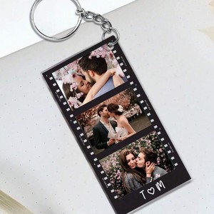 Llavero con Foto Personalizada, Llavero de Acrílico para Parejas, Regalos Personalizados para Novio, Llaveros, Regalo de San Valentín - Product Image 4
