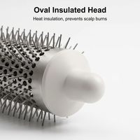 Brosse ionique professionnelle à poils ronds pour coiffage, séchage rapide, bouclage et volume – Outil pour hôtels et salons