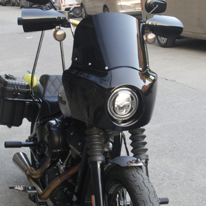 แฟริ่งไฟหน้ารถจักรยานยนต์พร้อมบล็อกย้ายไฟหน้าสำหรับ Harley softail <span class=keywords><strong>Rider</strong></span> <span class=keywords><strong>S</strong></span> <span class=keywords><strong>114</strong></span> 117 fxlrs 2020-2023 - Product Image 2