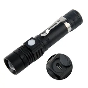 Classic C8 Rechargeable Flashlights Led Torch Portable Waterproof T6 Powerful Flashlight 5 Mode