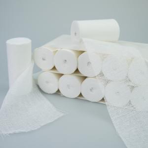 Ukuran Yang Berbeda Rumah Sakit Kasa Gulung Medis Bedah Habis Katun Steril Kasa Gulungan Perban - Product Image 4