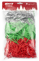 Papier de soie créponné coloré en gros, papier déchiqueté pour le remplissage de cadeaux, cosmétiques, emballages alimentaires, usage industriel