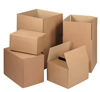 Boîtes en carton ondulé en gros, boîtes d'expédition pour entreprises, enveloppes en carton ondulé kraft, petites boîtes d'expédition
