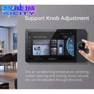 Altavoces SQ de <span class=keywords><strong>4</strong></span> vías, Panel de Control Central Multifuncional Tuya Android de 8 Pulgadas con Música de Fondo, Altavoces con Cable No Incluidos - Product Image 3