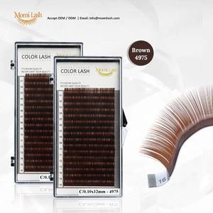 Extensiones de Pestañas Individuales Coreanas PBT Hechas a Mano, Modernas, Ligeras y Cómodas, de 4-20 mm de Longitud, para Realzar las Pestañas - Product Image 5