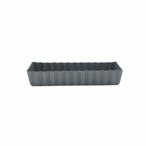 Moule à tarte rectangulaire de 6 cm x 11,5 cm avec fond amovible, revêtement antiadhésif durable pour un démoulage facile des aliments. - Product Image 4
