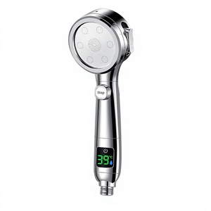 Nuovo Soffione <span class=keywords><strong>Doccia</strong></span> Intelligente di Terza Generazione con Display Digitale, Pressione Regolabile, per Bagno, Uso Domestico, Transfrontaliero - Product Image 1