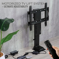 Motorisierter TV-Lift-Ständer Elektrischer TV-Lift-Mechanismus Elektrische Hubsäule für Wohnzimmer 32-70 Zoll Fernbedienung