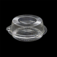 Contenant Alimentaire Jetable en Plastique Transparent de Gros de Chine, Emballage Coque pour Dessert