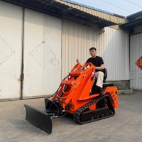 Typ 26 Mini-Raupenlader Kompakter Kettenlader mit Hydraulikgreifer für Hof und Landschaftsbau