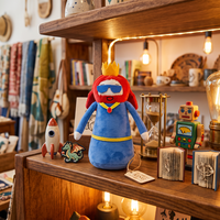 Poupées en peluche personnalisées de haute qualité CE CPC, rembourrées en coton PP doux, commande en gros directe d'usine, faible MOQ, OEM ODM, logo personnalisé
