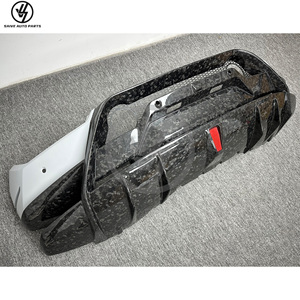 P Style Pare-chocs arrière semi-forgé en fibre de carbone pour Lamborghini Huracan LP580 LP610 2014-2018 – Kits de carrosserie forgés - Product Image 4