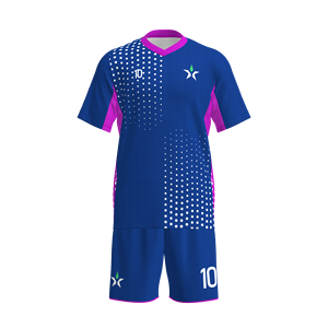 Conjunto Deportivo de Fútbol Teal 2026 MYTH <span class=keywords><strong>STAR</strong></span> con Puntos Degradados, Uniforme de Entrenamiento Personalizado con Tecnología de Absorción de Humedad - Product Image 1