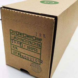 Whole Sale MF1/4W-39Kohm1% T52 1/4W Resistors Metal Film Resistors 39Kohm 1% 1/4W - Product Image 1