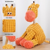 Jouet à mâcher en peluche pour chien, motif dessin animé mignon, couineur interactif, pour le nettoyage des dents, jouet souple pour chiot, pour chiens de petite et moyenne taille, jouets pour animaux de compagnie en gros