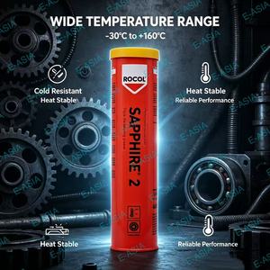 จาระบีหล่อลื่นอุตสาหกรรม ROCOL SAPPHIRE 2 Triple Life ป้องกันการสึกหรอ สำหรับลูกปืนเม็ดกลม 400 กรัม อุณหภูมิใช้งาน -30~+160 องศาเซลเซียส - Product Image 6