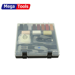 Kit de réparation de sols en bois, <span class=keywords><strong>stratifié</strong></span> et <span class=keywords><strong>parquet</strong></span> Mega Tools 3.6V 2000mAh avec batterie et port USB de type C - Product Image 3