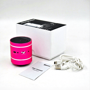 Enceinte sans fil portable universelle Adin B1BT en métal avec batterie <span class=keywords><strong>pour</strong></span> ordinateur portable, téléphone portable, home cinéma et karaoké - Product Image 4