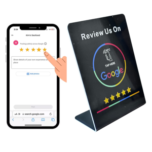 16 yıl fabrika özelleştirilmiş High-<span class=keywords><strong>End</strong></span> PVC NFC kartvizit Tiktok Facebook Google incelemesi için RFID çip 213 215 216 ile - Product Image 3