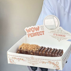 Carton biodégradable Conception Personnalisée Logo Snack Chocolat Barre Protéine de Lactosérum Emballage Comptoir Présentoir - Product Image 6