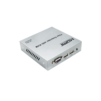 Kabel Serat Optik LC Versi 2.0 untuk Konverter Serat Optik 4k 60hz 20Km untuk KVM Extender dengan Loop Out Mouse Aluminium Alloy