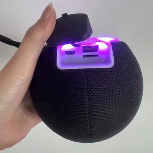 Altavoz Bluetooth Inalámbrico Lulin, Mini Altavoz Circular para Escritorio, Hogar, Exteriores, con Ranura para Tarjeta, BT/TWS/USB - Product Image 5
