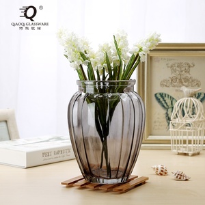 <span class=keywords><strong>Vaso</strong></span> <span class=keywords><strong>in</strong></span> Vetro Colorato Stile Europeo Retrò e Moderno per Tavolo, Soggiorno, <span class=keywords><strong>Fiori</strong></span> Secchi, <span class=keywords><strong>Fiori</strong></span> Freschi, Bambù Portafortuna - Product Image 4