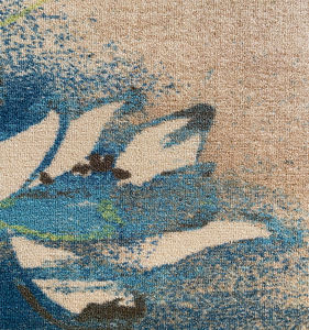 Tapis imprimé de luxe de haute qualité pour hôtel, fabriqué à la machine, pour salon, en polyester modifié tissé, à poils longs, style oriental - Product Image 5