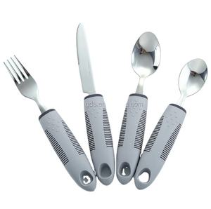 Sıcak Satış Kolay Tutuşlu Çevre Dostu Plastik Taşınabilir Uyarlanabilir Sofra Takımları ve Yemek Takımları Yetişkinler ve Yaşlılar İçin Klasik - Product Image 1