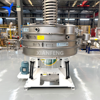 Machine de criblage pour pierres et terres décoratives - Tamiseur vibrant circulaire pour le calibrage et la dimensionnement des matériaux de paysagisme