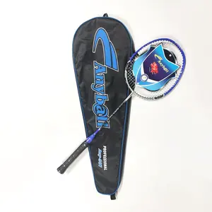 Ontwerp Je Eigen Badmintonracket Hoge Modulus Grappige Composiet Badmintonracket Aluminium Glasvezel Racket Badminton