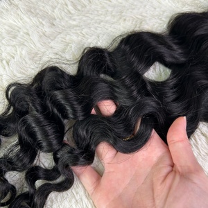 Extensiones de Cabello Rizado Romántico 5x5 Super Double Drawn, Cabello Humano 100%, Venta al Por Mayor 12A - Product Image 5